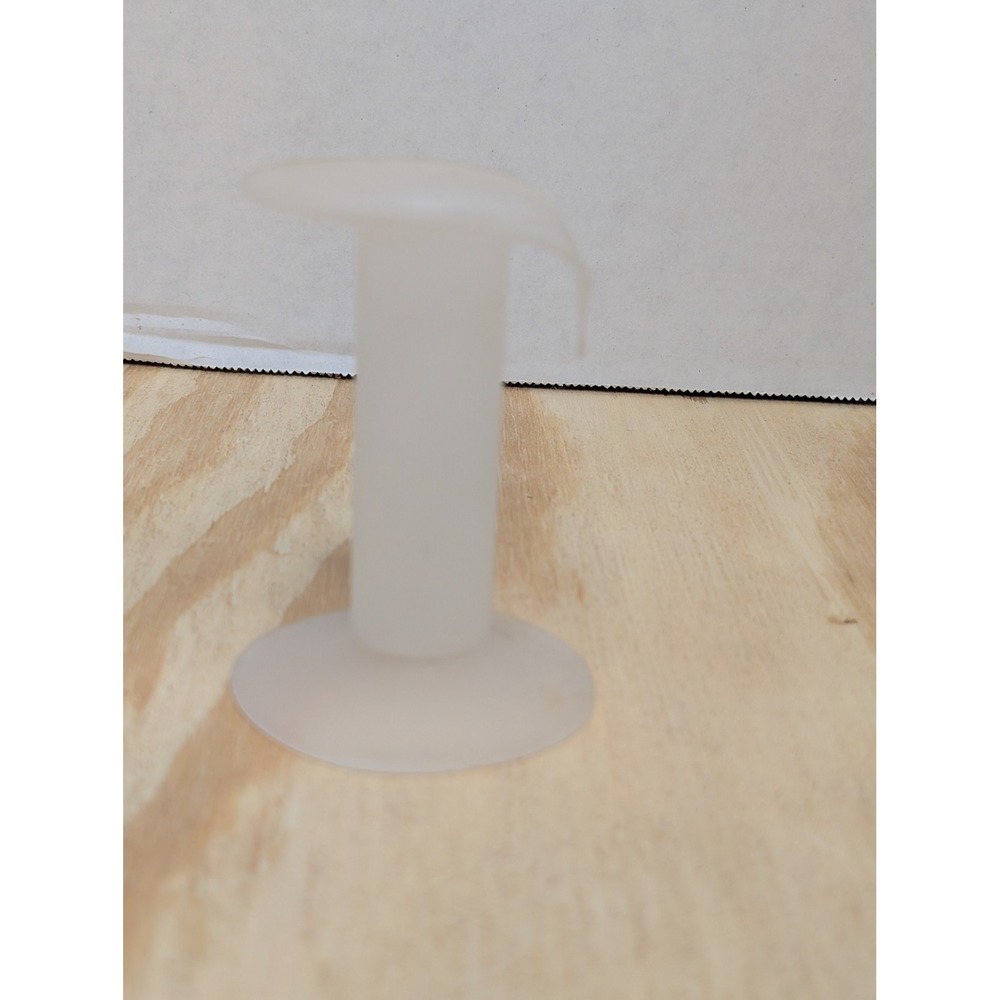 Frosted Glass‎ Bud Vase Minimalist Modern Clear Matte Small Flower Vase 4 Inch